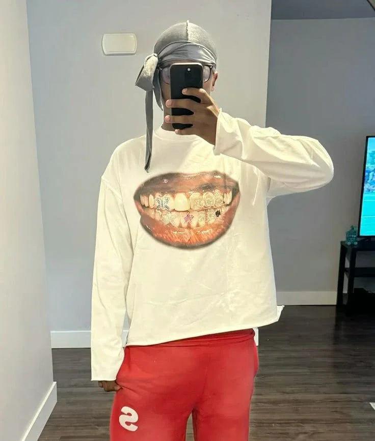 Grillz Graphic Long Sleeve