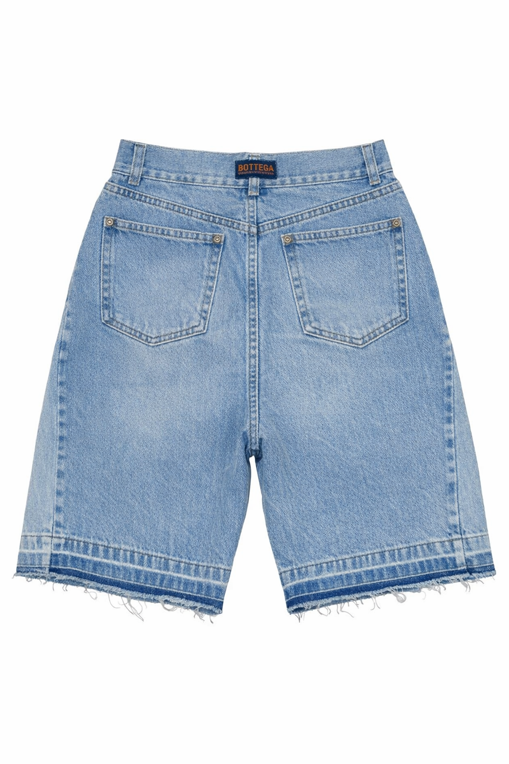 Bottega Desires Denim Baggy Shorts