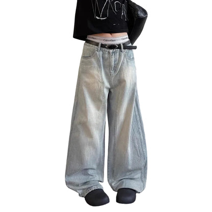 Light Blue Denim Super Baggy Jeans