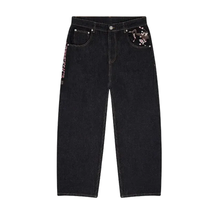 Sakura denim Pants