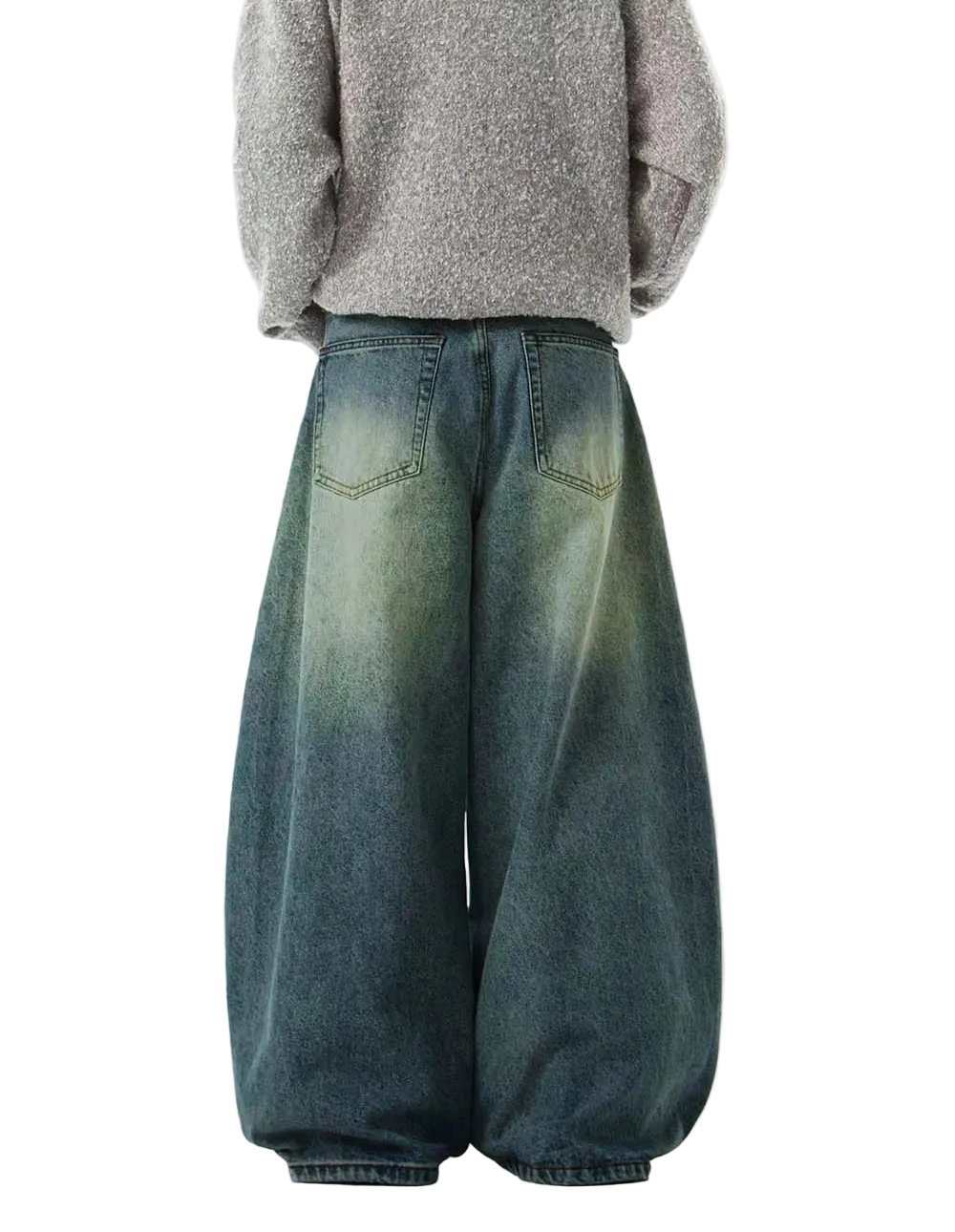 Japanese Denim Wide Fit Pants