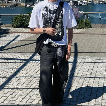 Tactical Vest Graphic Tee