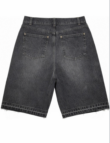 Bottega Desires Denim Baggy Shorts