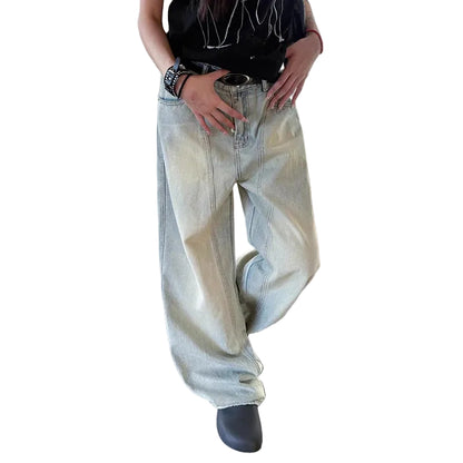Light Blue Denim Super Baggy Jeans